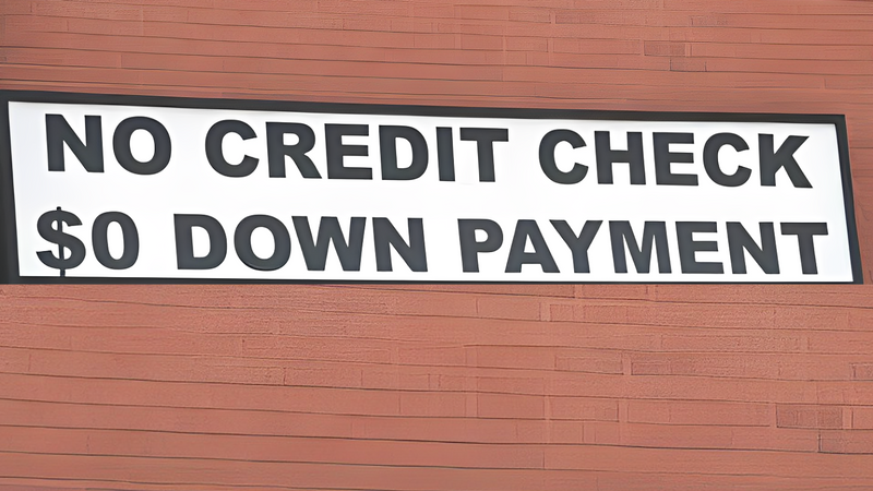Navigating the No Down Payment, No Credit Check Reality in USA: A Comprehensive Guide